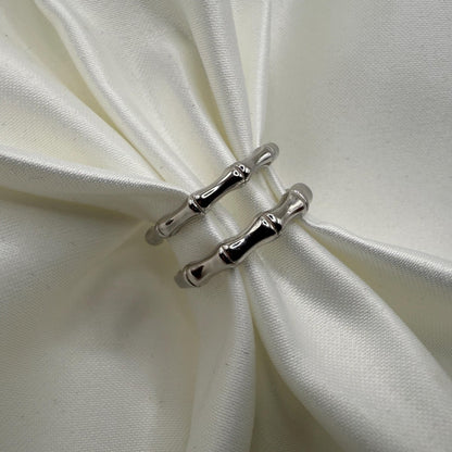 925 Sterling Silver Adjustable Ring Bone Structure Design | “Sylvaris - CouplesPicks