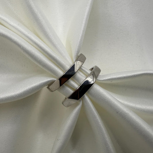 925 Sterling Silver Adjustable Ring Domed Design | “Sylvaren - CouplesPicks