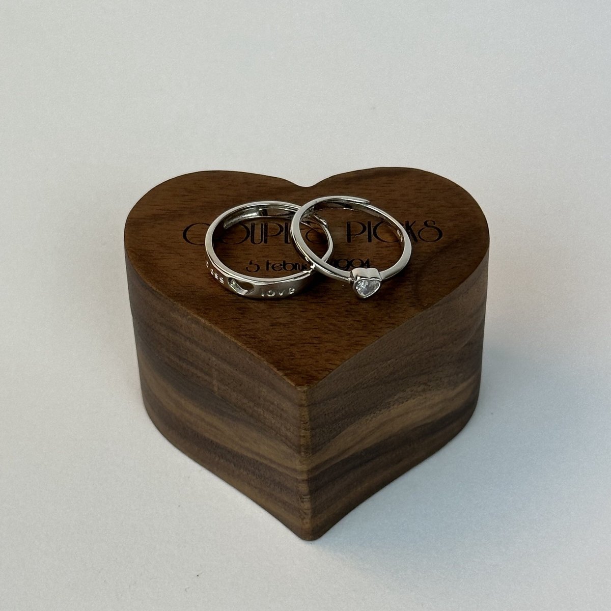 925 Sterling Silver Adjustable Ring Endless Love Design | “Eternelle - CouplesPicks