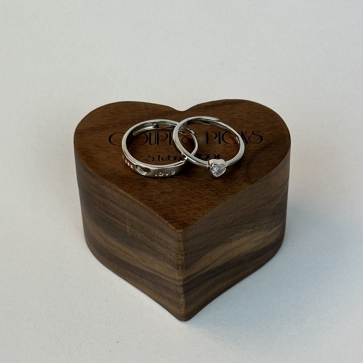 925 Sterling Silver Adjustable Ring Endless Love Design | “Eternelle - CouplesPicks