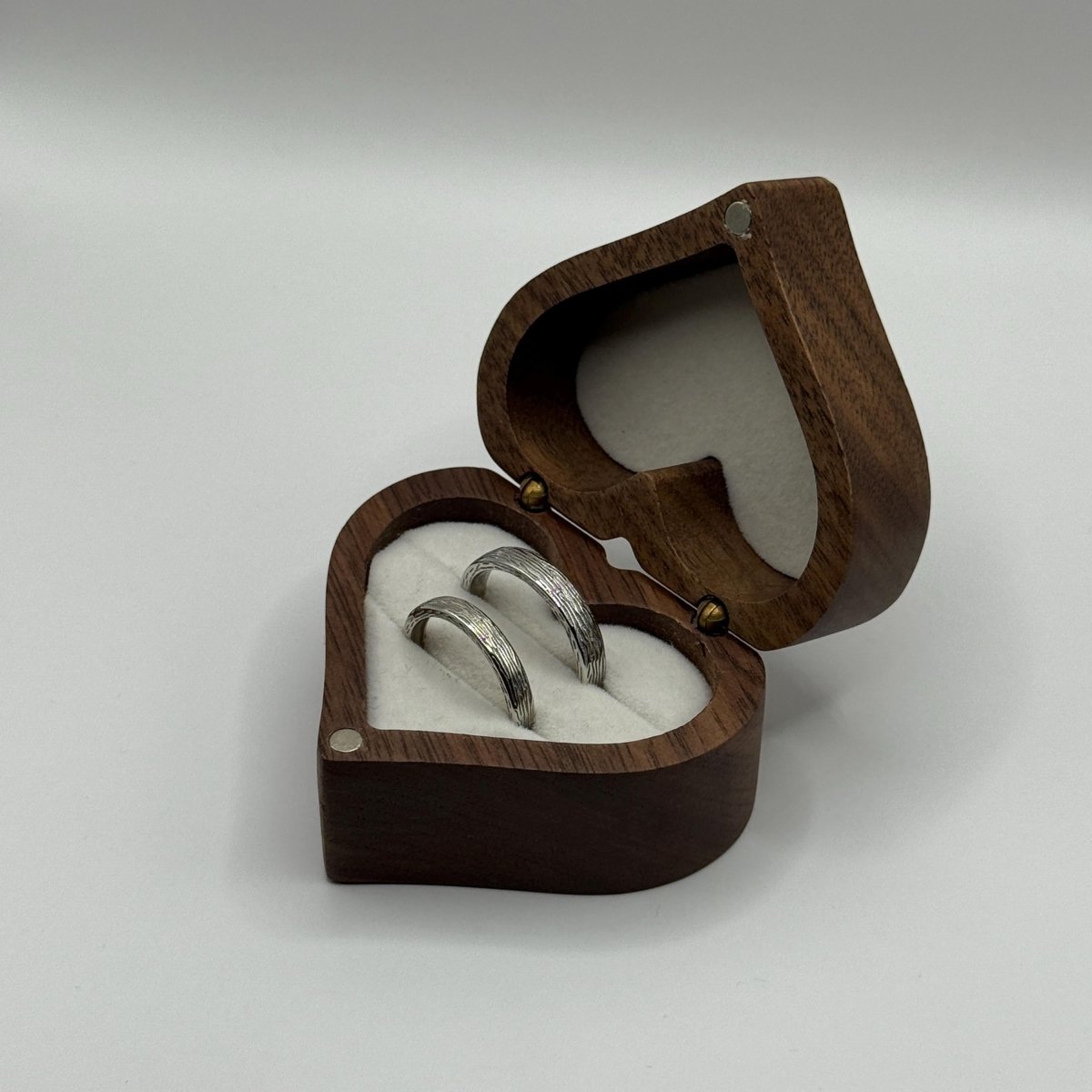 925 Sterling Silver Adjustable Ring Grooved Silver Sanded Design | “Eryndor - CouplesPicks
