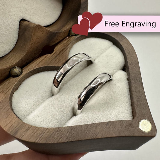 925 Sterling Silver Adjustable Ring Minimalist Design | “Aeloria - CouplesPicks