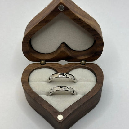 925 Sterling Silver Adjustable Ring Pinky Promise Design | “Veythar - CouplesPicks