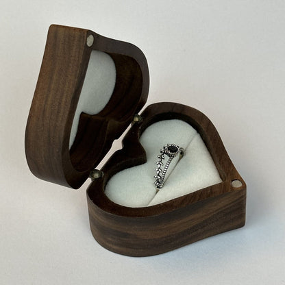 925 Sterling Silver Adjustable Ring Roman Branch Black Zirconia Design | “Luneth - CouplesPicks