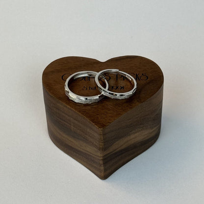 925 Sterling Silver Adjustable Ring Sanded Path Design | “Myrralis - CouplesPicks