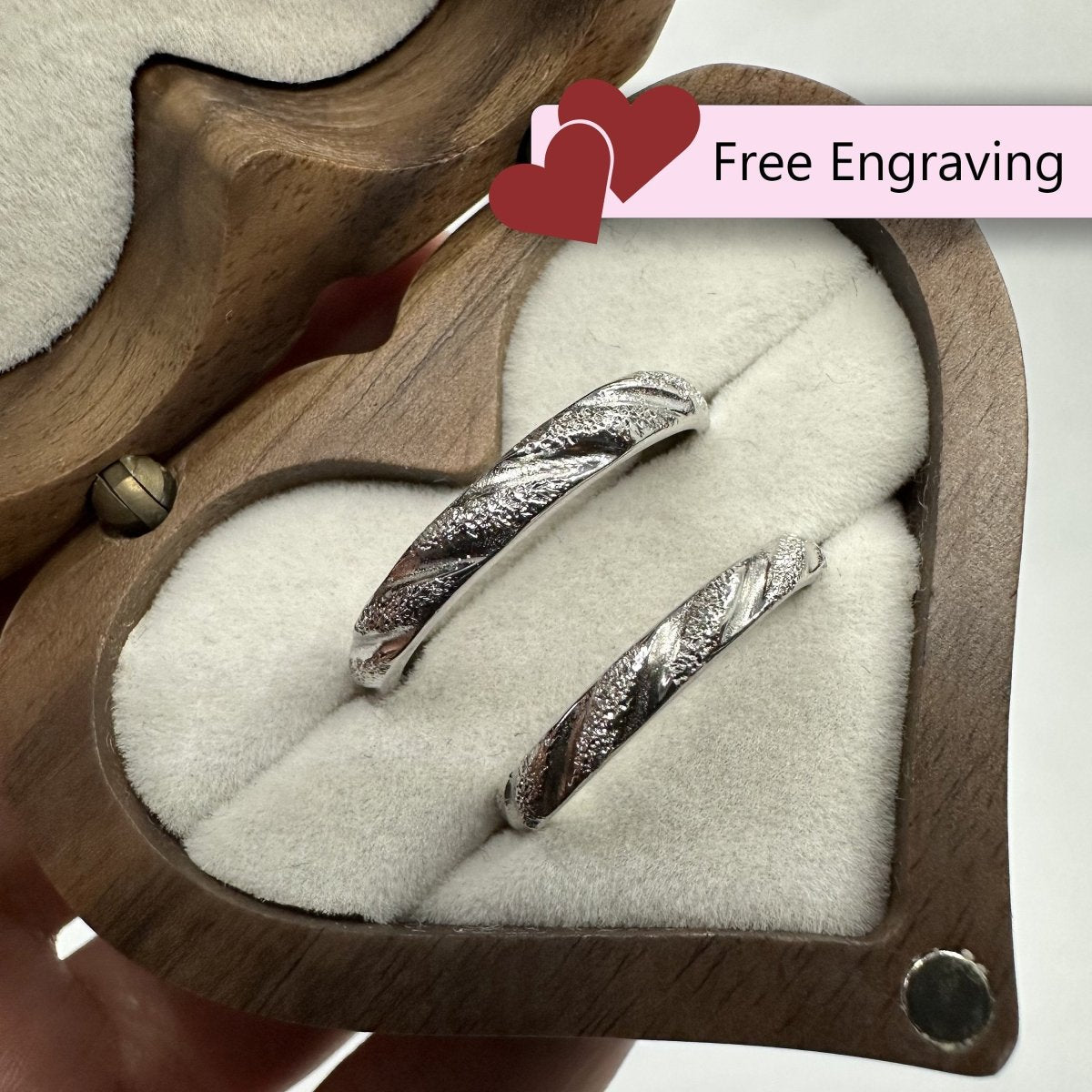 925 Sterling Silver Adjustable Ring Sanded Paths Design | “Drakoryn - CouplesPicks