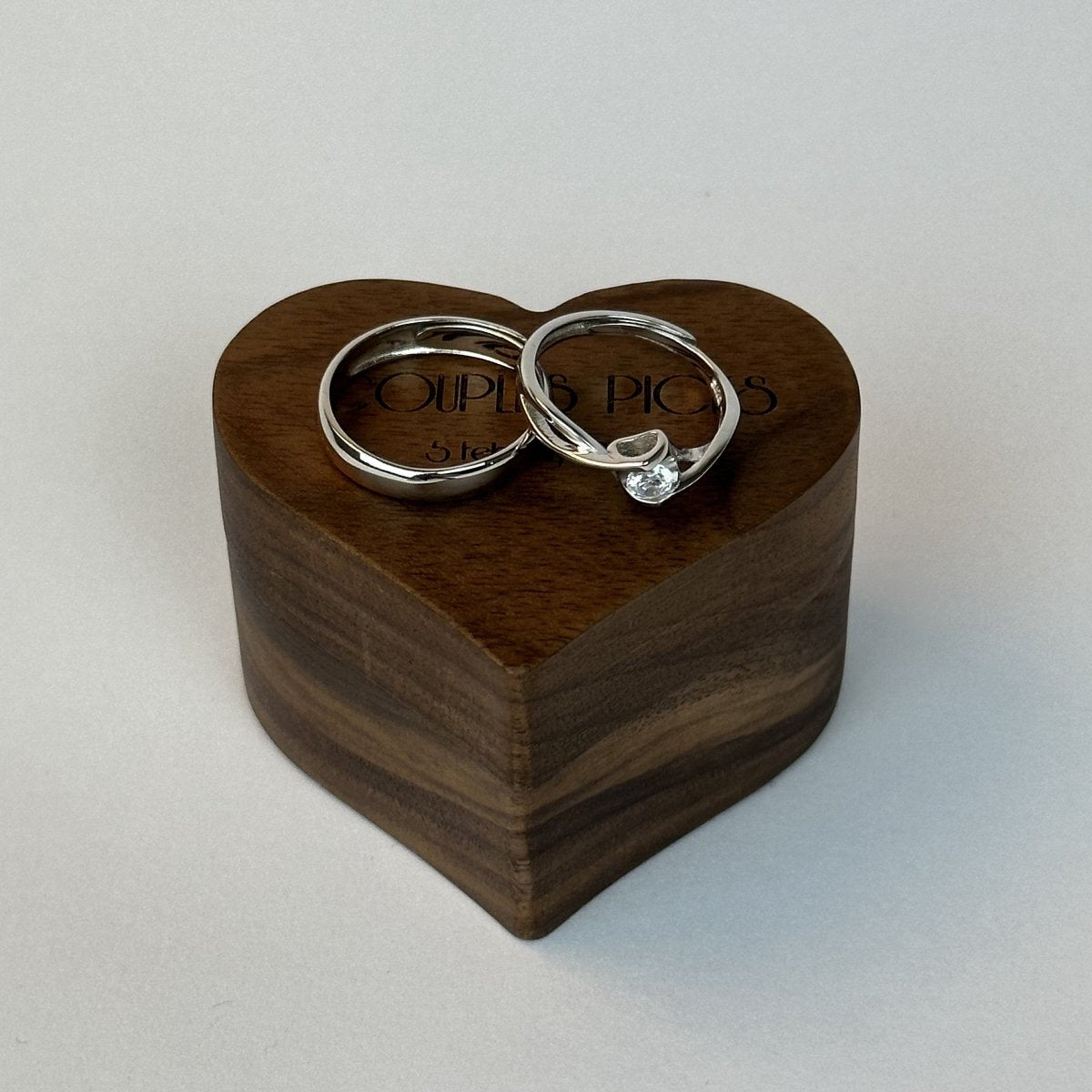 925 Sterling Silver Adjustable Ring – Twisted Heart Design | “Selvanyth” - CouplesPicks