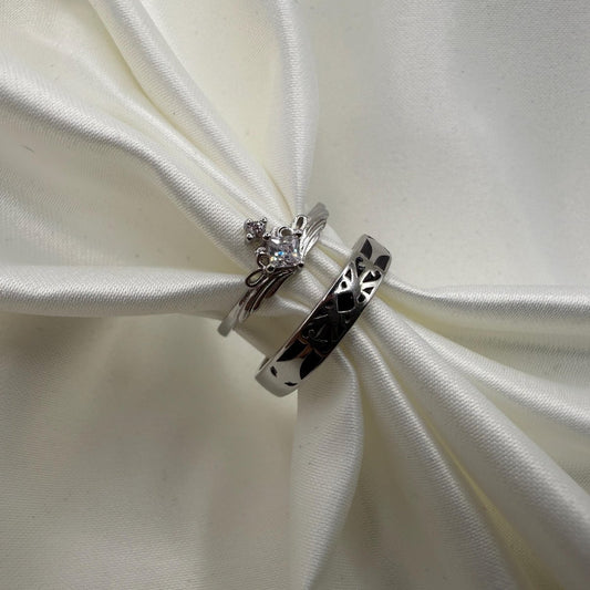 djustable Ring Knight & Princess Design | “Vaeloria - CouplesPicks