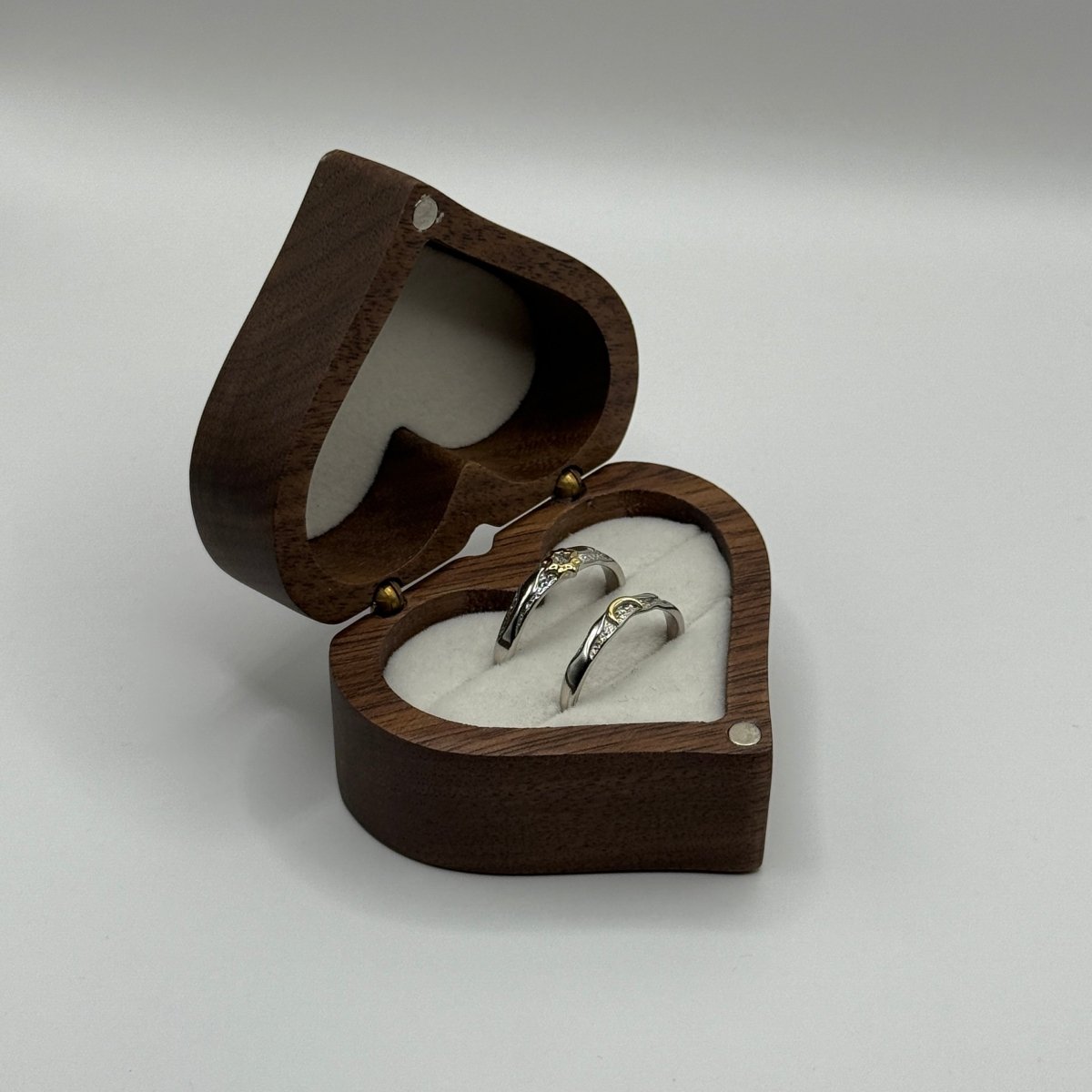 Selunaris Sun & Moon Adjustable - 925 Silver Ring - CouplesPicks