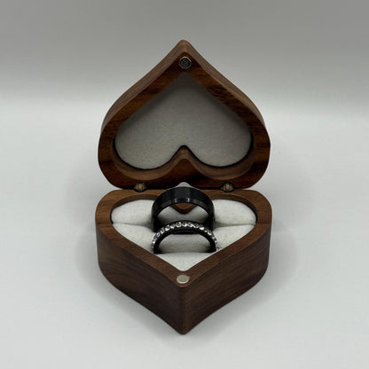 Stainless Steel Ring Black Celestial Design | “Starlight Row - CouplesPicks