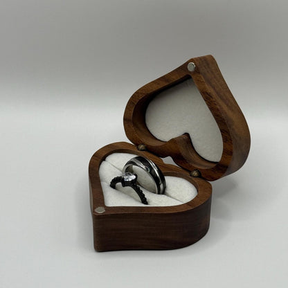 Stainless Steel Ring Black & Silver Design | “Zorynthia - CouplesPicks