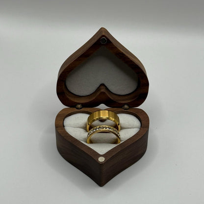 Stainless Steel Ring Gold Harmony Design | “Aurivian - CouplesPicks
