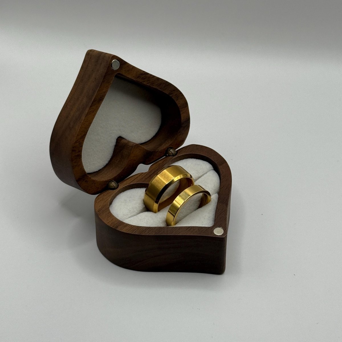 Stainless Steel Ring Gold Noble Design | “Orlion - CouplesPicks