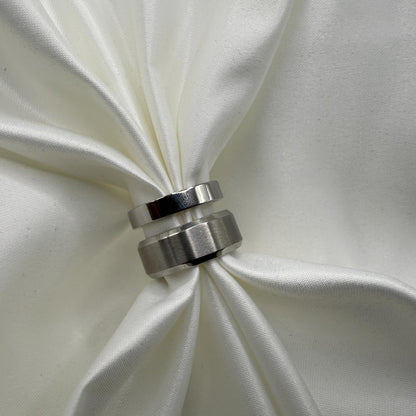 Stainless Steel Ring Matching Couple Design | “Ceynar - CouplesPicks