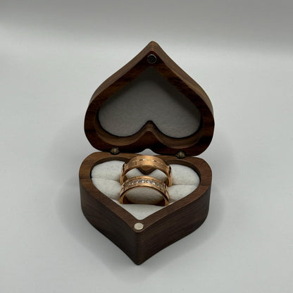 Stainless Steel Ring Rose Gold Couple Design | “Aurionne - CouplesPicks