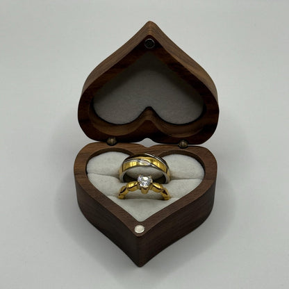 Stainless Steel Ring Silver & Gold Radiance Design | “Solmyra - CouplesPicks
