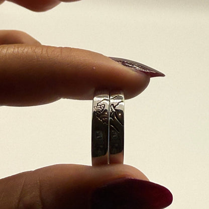 Veythar Pinky Promise Ring – 925 Sterling Silver - CouplesPicks