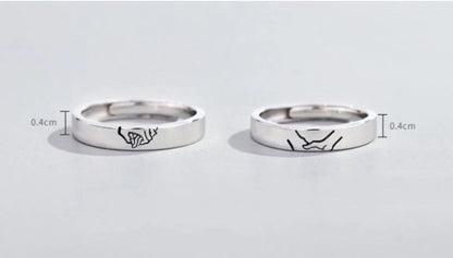 Pinky Promise Ring Set - CouplesPicks